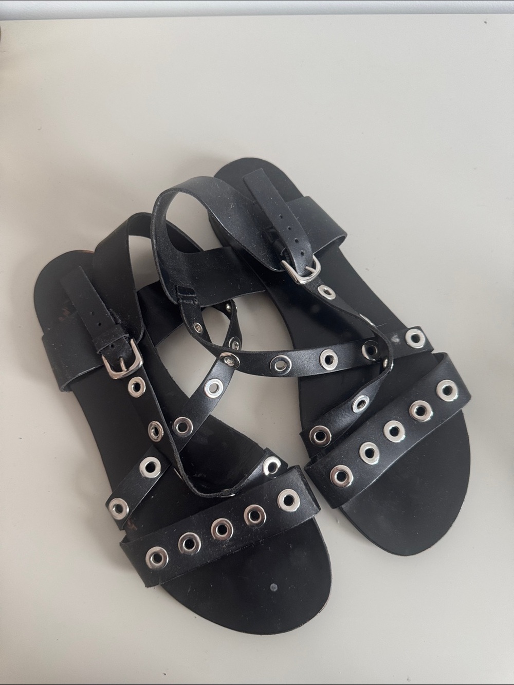 Italian leather sandals 39 / 8.5